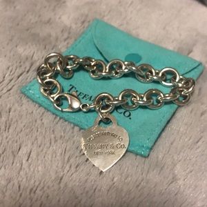 Tiffany & Co. Heart Tag Charm Bracelet